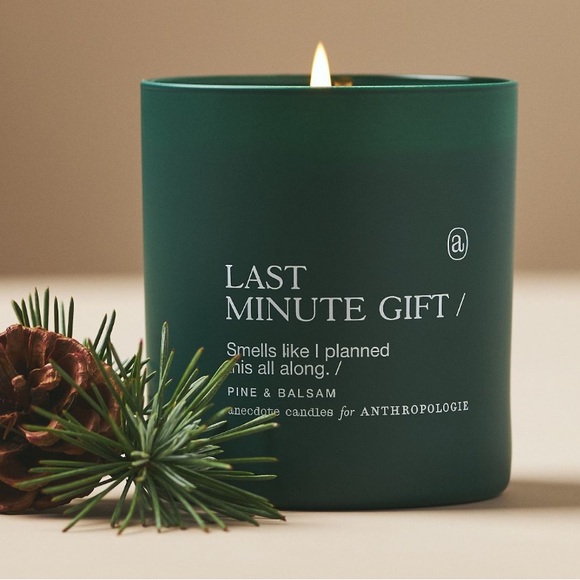 Anecdote Last Minute Gift Pine Candle - Picture 1 of 5